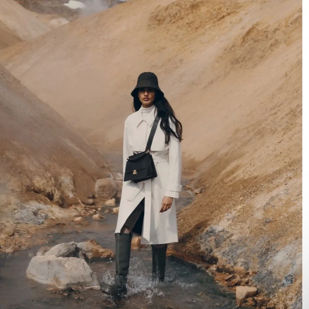 Polene Numero Sept Black bag brand new - Picture 3 of 3